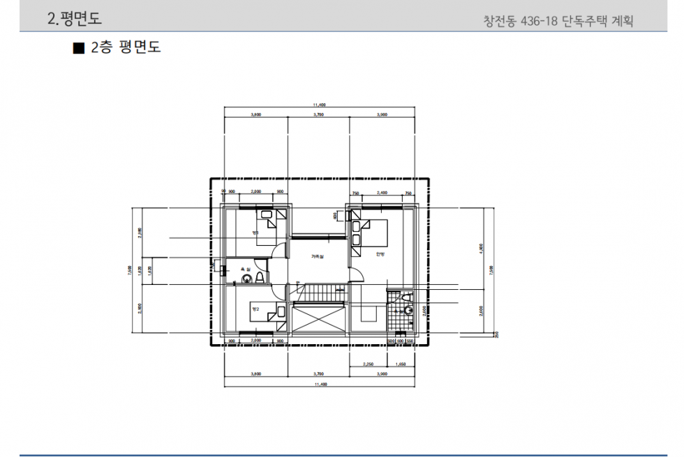 경기 이천시 창전동 436-18 이천 창전동 시내 2층구조의 주차장완비,학군,생활권이 좋은 단독주택 분양 분양 매물번호 16399 사진 4